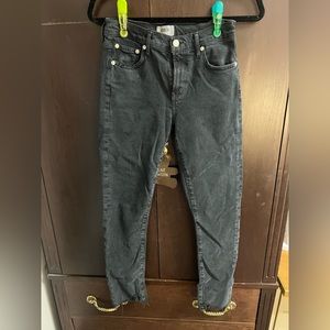 Agolde denim black jeans!